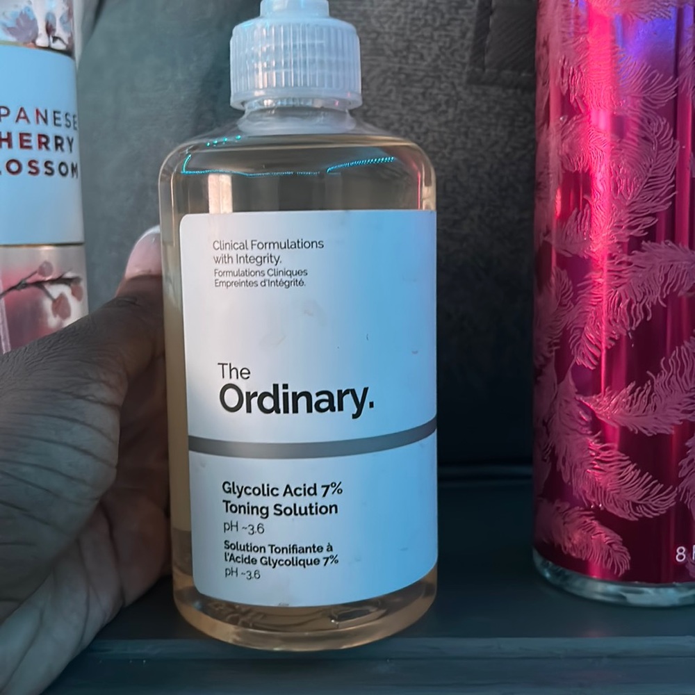 This is the the ordinary glycolic acid toning solution
